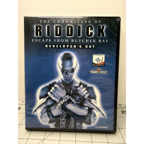 Other - The Chronicles of Riddick Escape from Butcher Bay Developer's Cut PC 2004 New